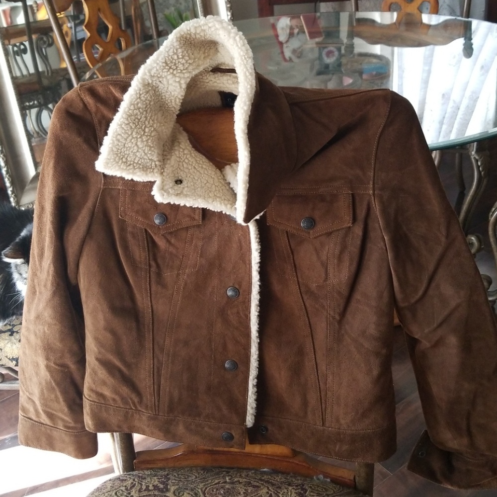 Gap leather jacket